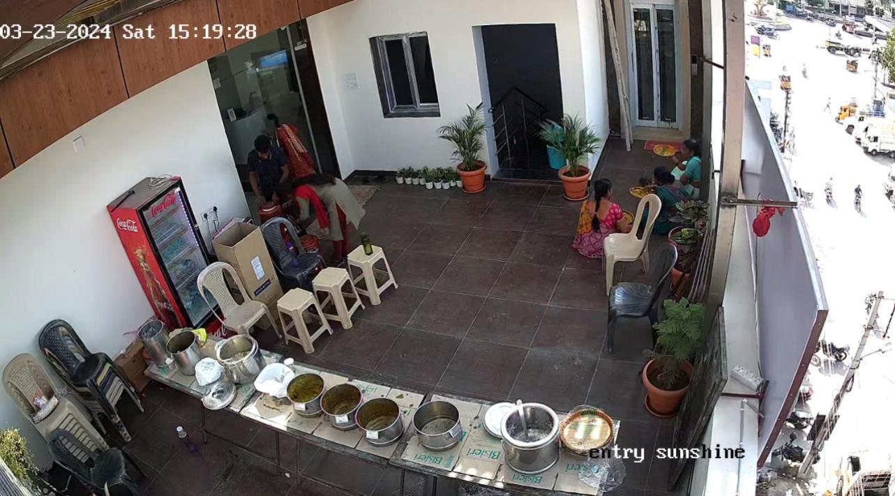 Sunshine Residency Hotel Mancheral Bagian luar foto